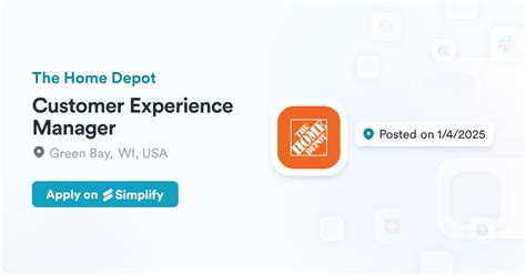 cxm.alan|Customer Experience Manager Jobs at The Home Depot